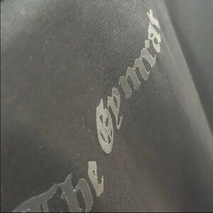 Gym T-shirt with the text Gymrat